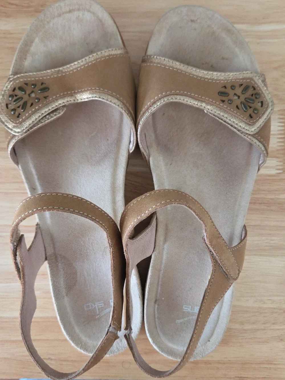 Dansko Blythe Leather Sandals 40 9